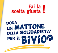 Dona un mattone della solidarietà per il Bivio